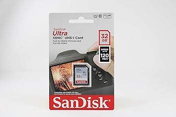 SanDisk 32GB Ultra SDHC UHS-I Memory Card - 90MB/s, C10, U1